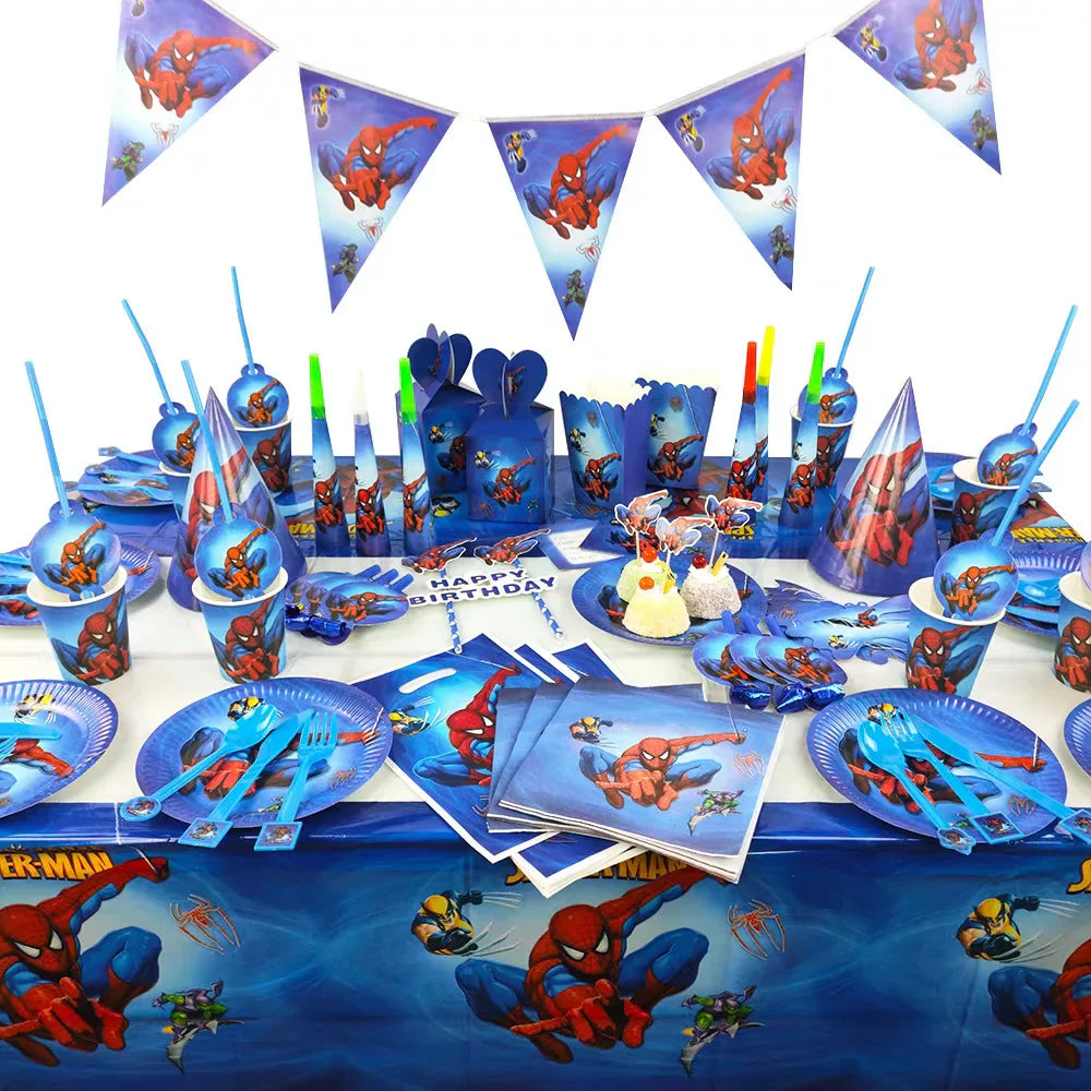 Spiderman birthday party