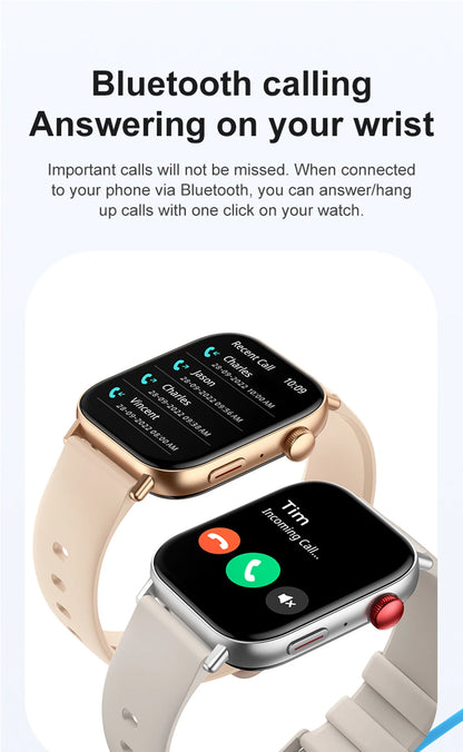 COLMI C8 Max Voice Calling Smart Watch, 1.93" HD Color Display, Health & Fitness Tracking for Men & Women