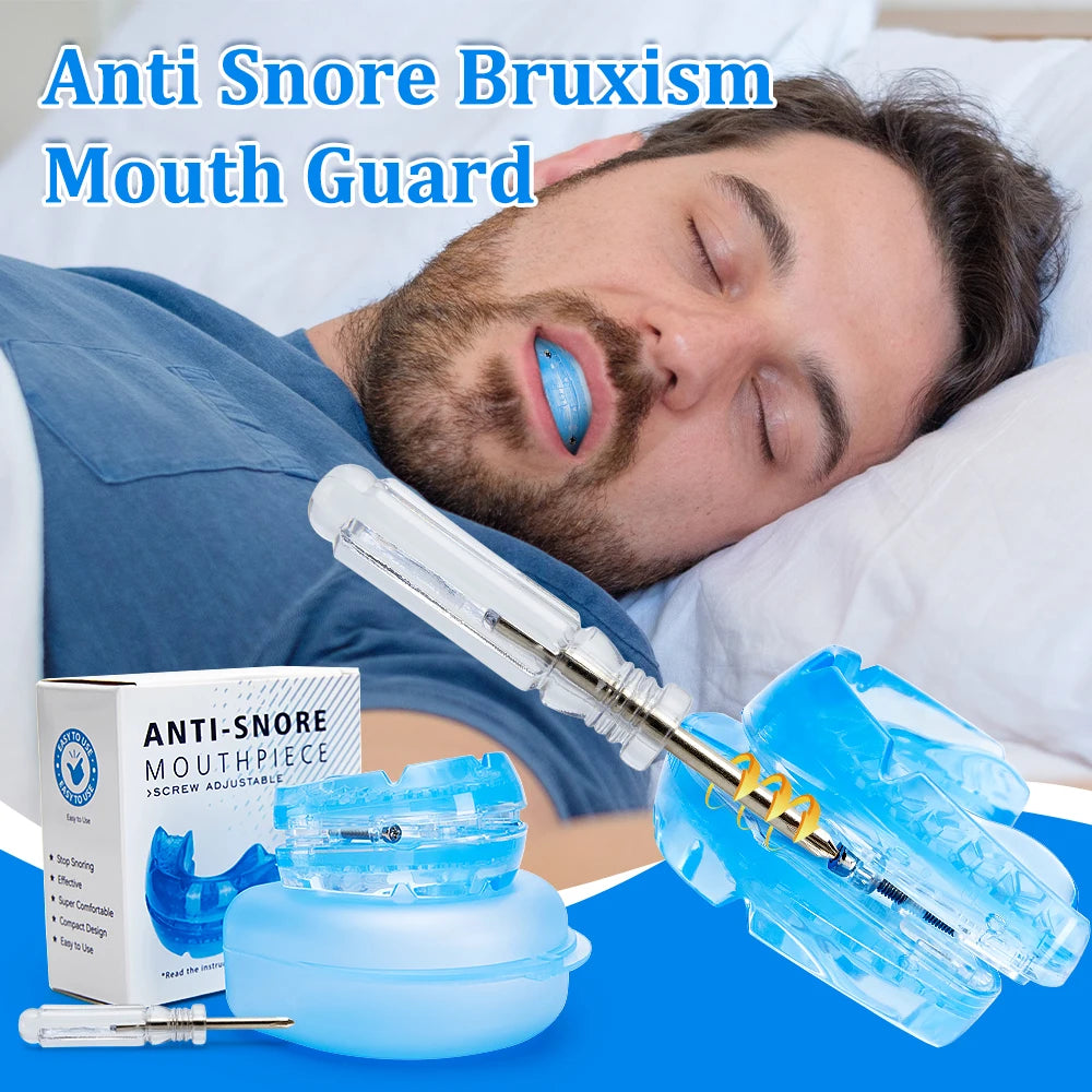 Anti Snore Bruxism Mouth Guard Sleep Aid Apnea Device