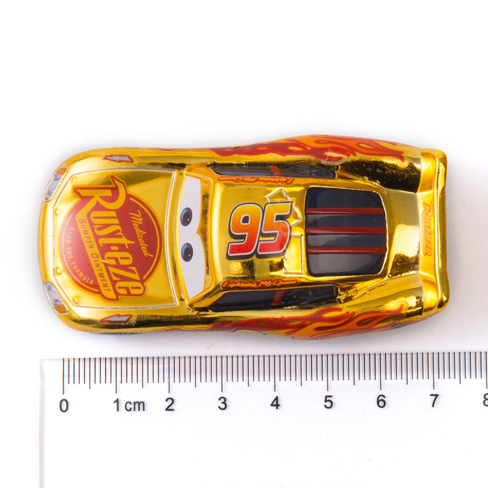 Disney Pixar Cars 3 Lightning McQueen & Mater 1:55 Diecast Toy Car Collection for Kids