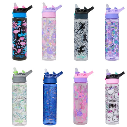 430/650ML Australian Smiggle Water Bottle – Portable Straw Cup for Kids & School Use