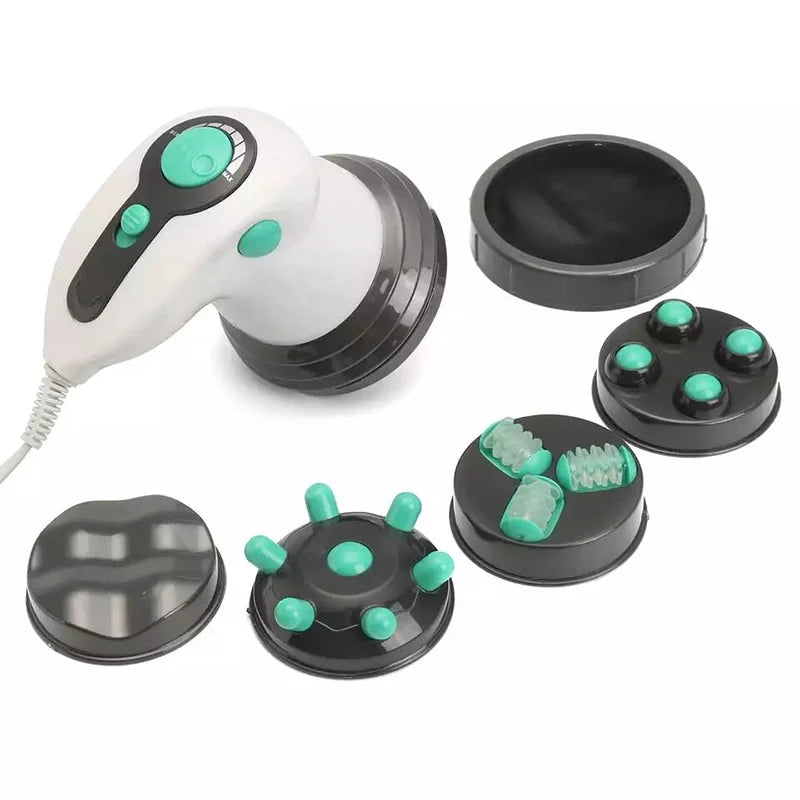 Body Electric Massager Anti-Cellulite Portable Fat Slimming & Vibration Neck, Waist, and Spine Care