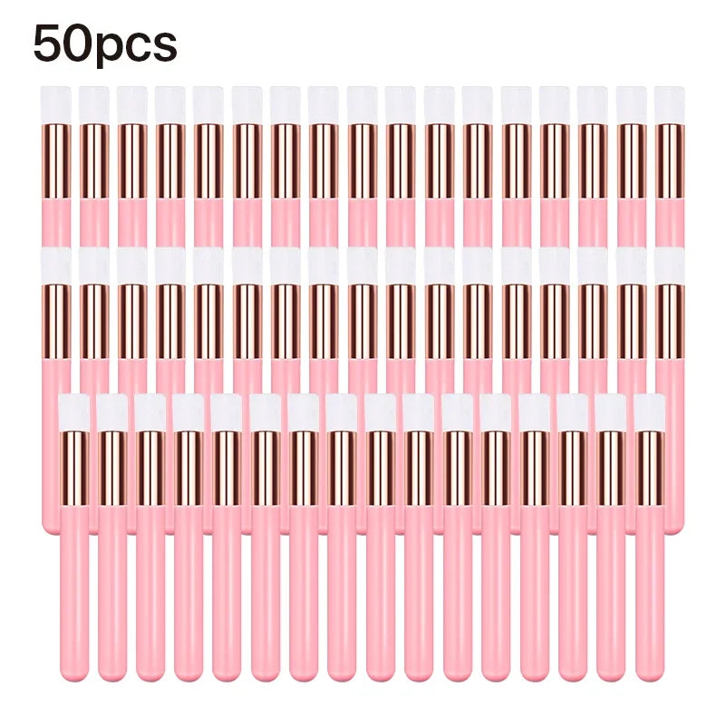 Eyelash Cleaning Brush Set - Lash Shampoo & Blackhead Remover Makeup Tools (3/10/20/50/100pcs)