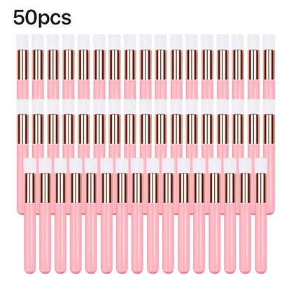 Eyelash Cleaning Brush Set - Lash Shampoo & Blackhead Remover Makeup Tools (3/10/20/50/100pcs)