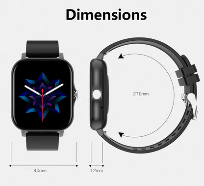 2025 Sport Smart Watch, Fitness Tracker, Health Monitor, Waterproof, Bluetooth Call for Men & Women, IOS, Xiaomi, Huawei