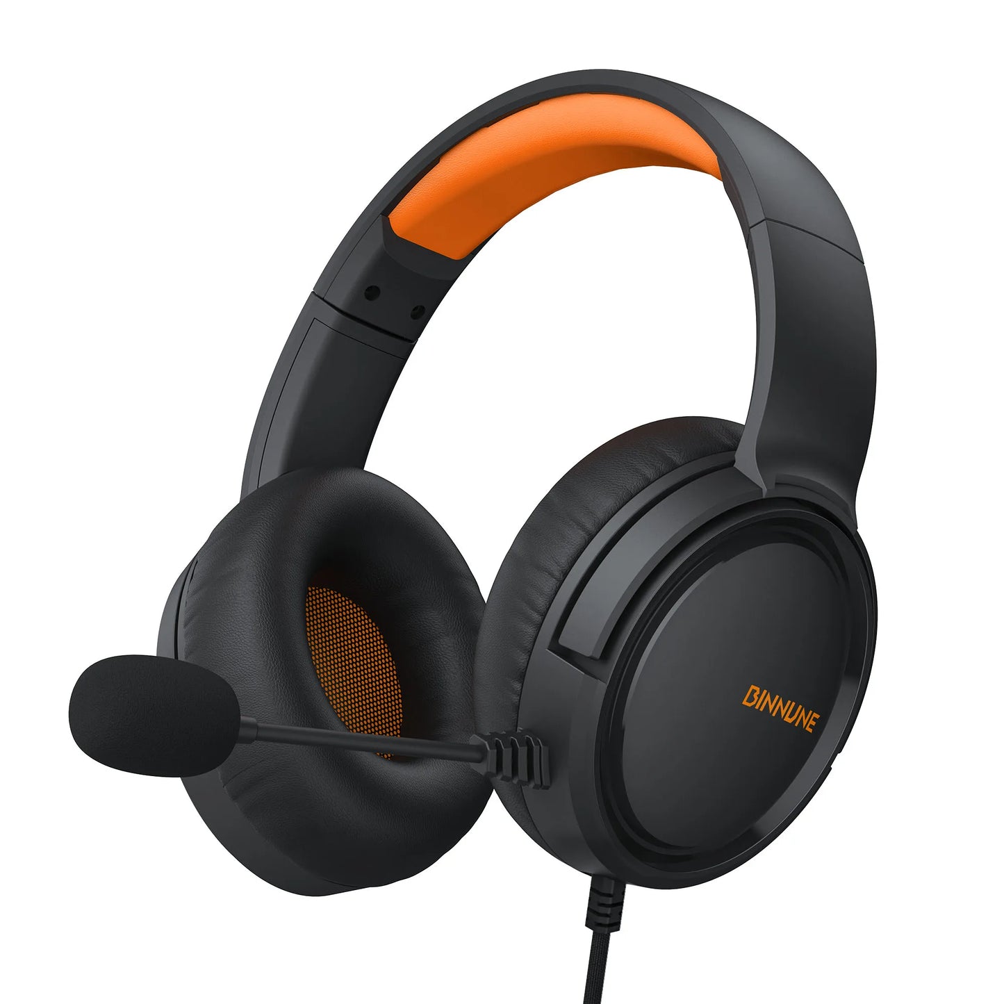BINNUNE BG02 Gaming Headset with Mic for PS4/PS5/Xbox Series/One, PC, Switch Wired Gaming Headphones