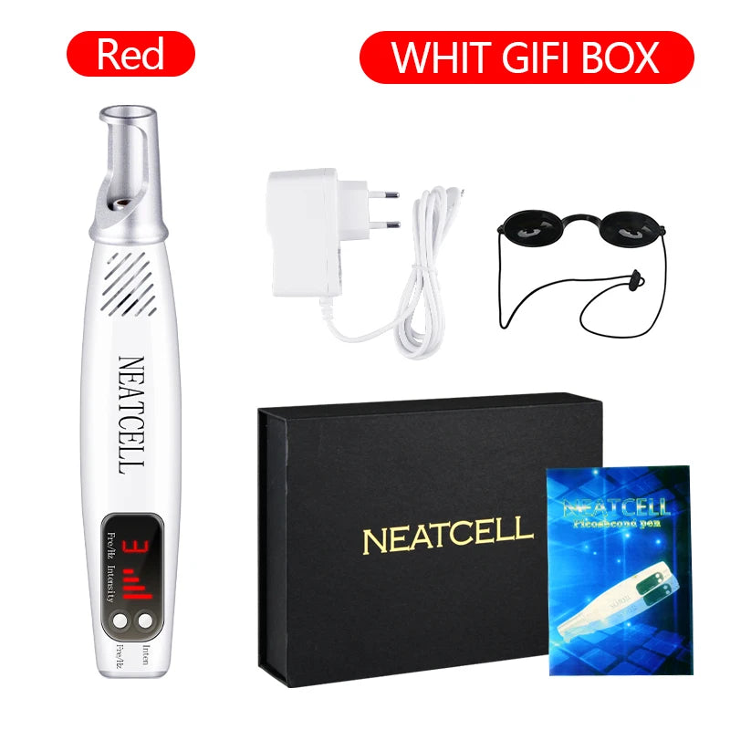 Picosecond Laser Pointer - Mole, Dark Spot & Tattoo Removal Pen for Skin Pigment and Acne Treatment