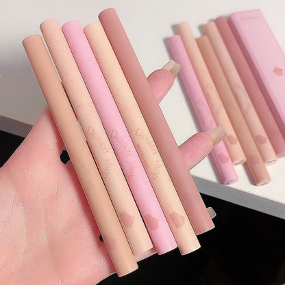 Dessert Lip Liner – Automatic Rotating Waterproof & Long-Lasting Lipstick Pen