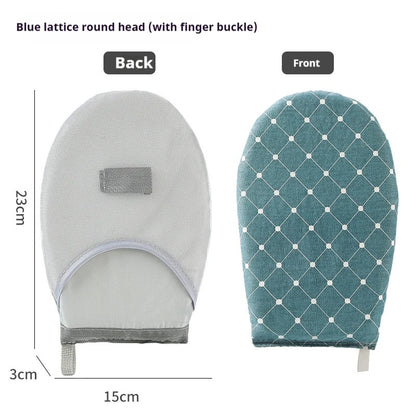 Fabric Handheld Ironing Board & Insulated Ironing Gloves for Home Use