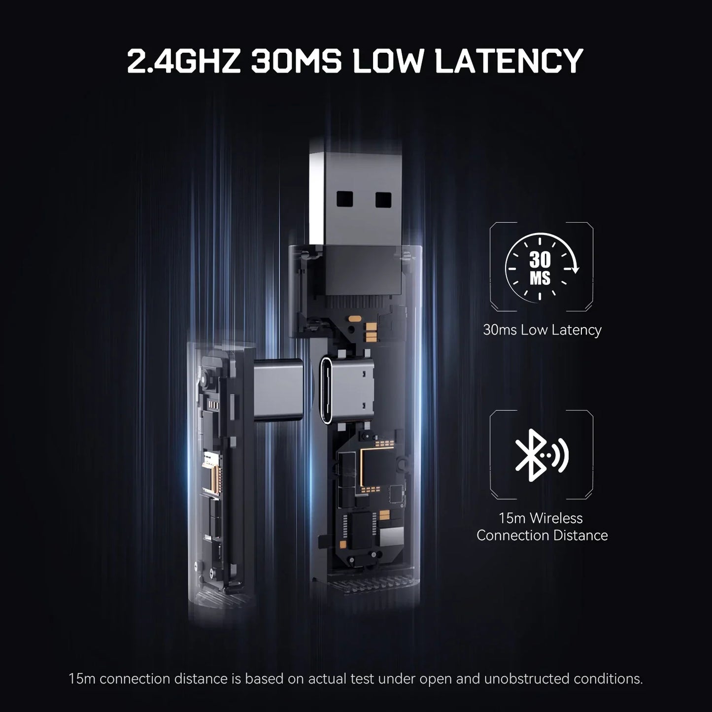 SuperEQ G19BT 2.4GHz Wireless Gaming Headphones