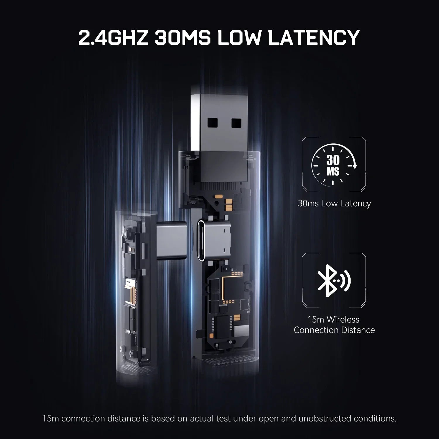SuperEQ G19BT 2.4GHz Wireless Gaming Headphones