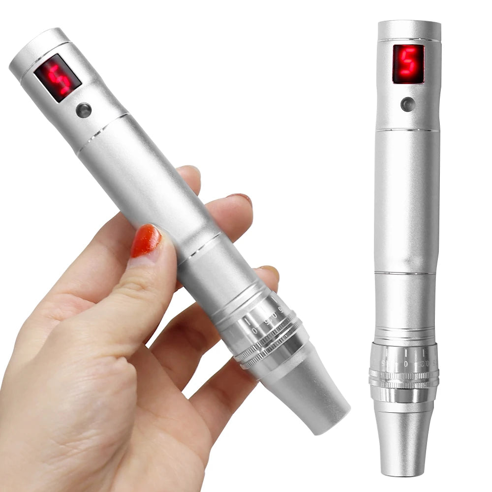 Electric Dr.Imp Wireless Dermapen - Microneedling Device with Nano Needle Cartridge