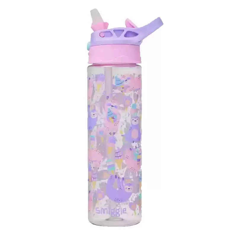 430/650ML Australian Smiggle Water Bottle – Portable Straw Cup for Kids & School Use