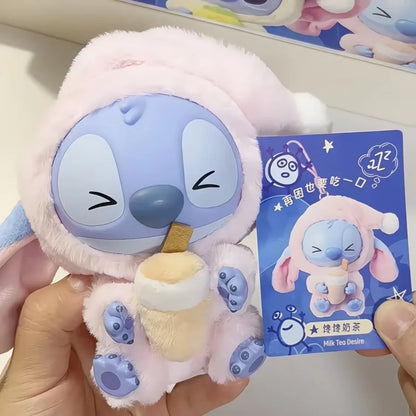 15CM Stitch Eat Something Series Blind Box Plush Doll Pendant – Mystery Toy Gift