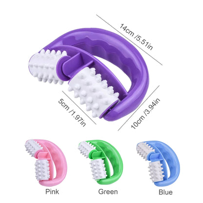 Fast Anti-Cellulite Roller Massager - Handheld Beauty & Health Care Tool