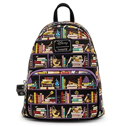Disney Inside Out Sadness Cosplay Mini Backpack PU Leather, Cute Lotso & Stitch Cartoon Bag for Girls
