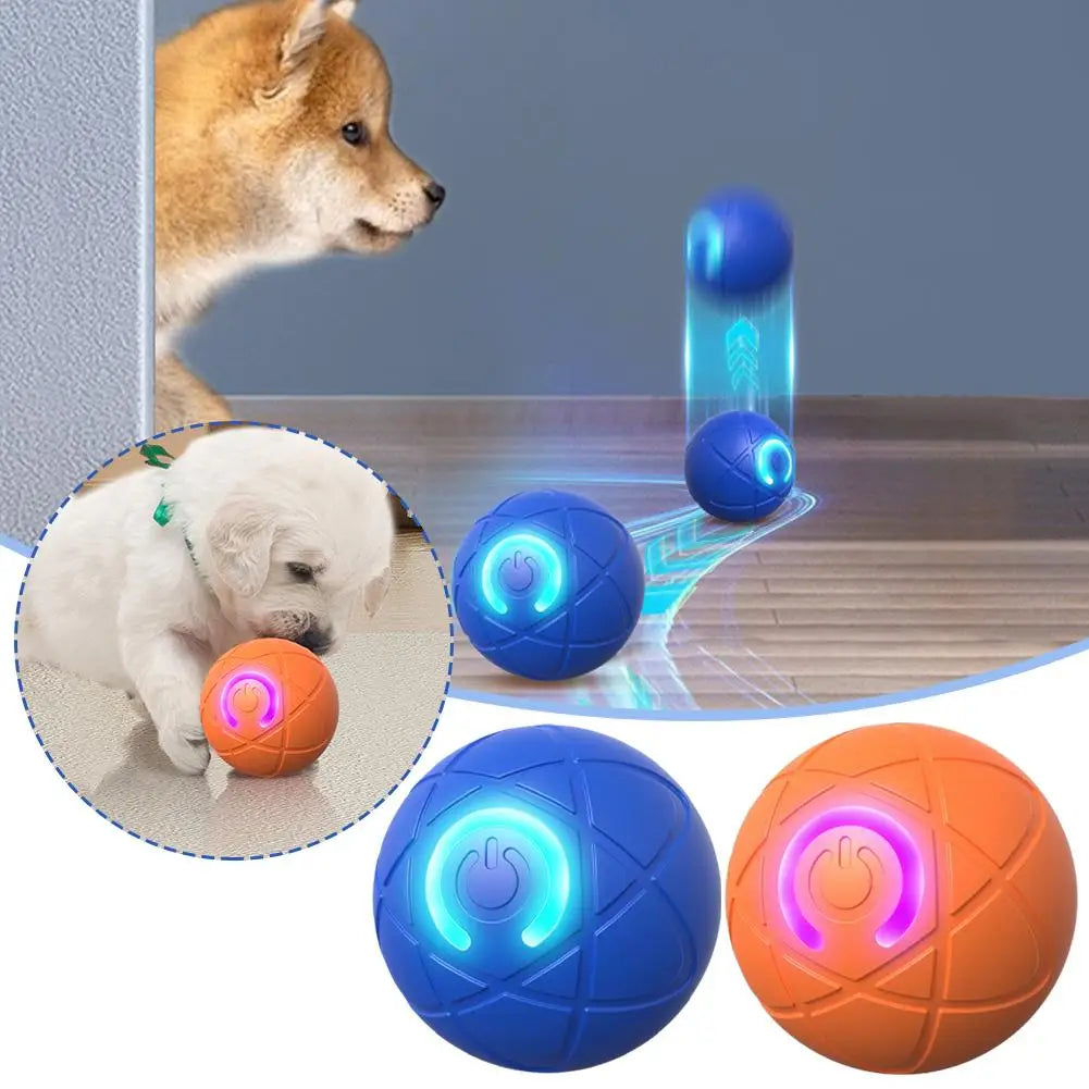 Automatic Bouncing Dog Ball Interactive Vibrating Toy for Dogs & Puppies Birthday Essentials