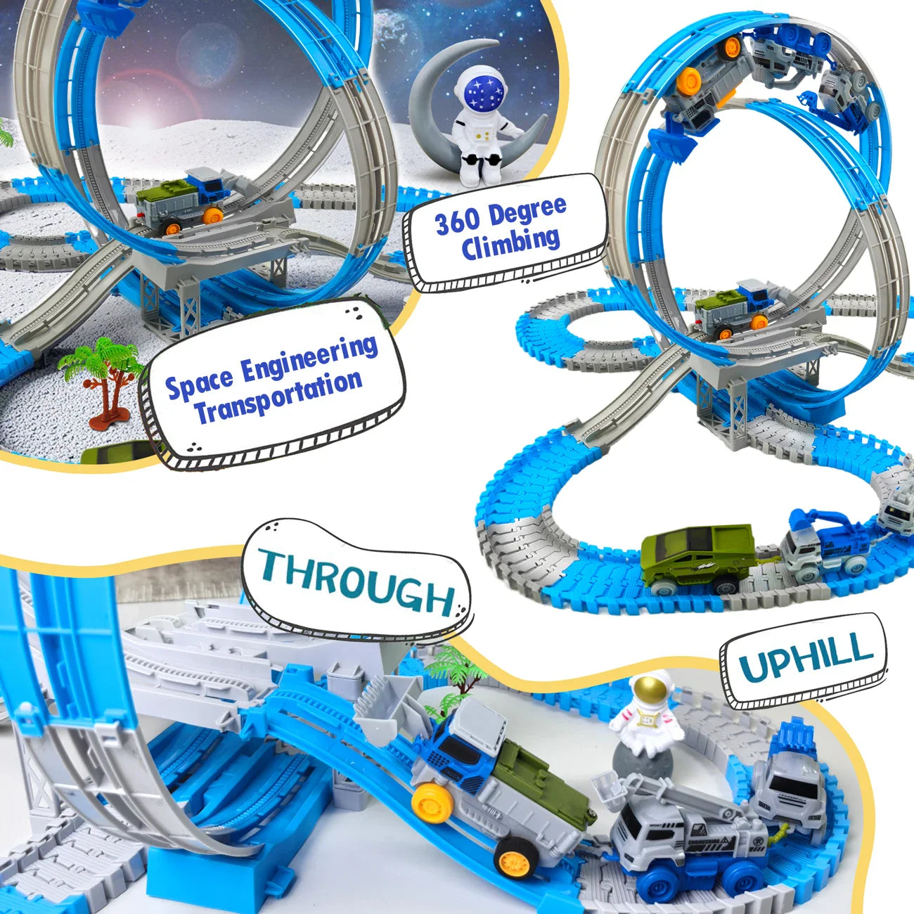 Space Track Magic Climbing