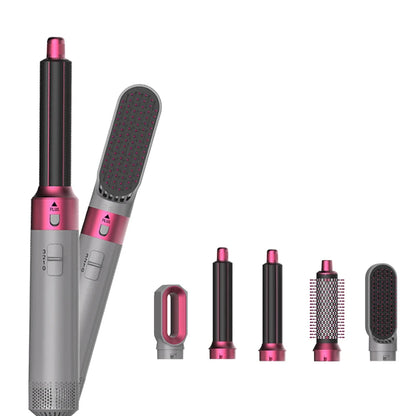 5-in-1 Hair Dryer Hot Comb Set Professional Curling Iron & Straightener Styling Tool for Dyson Airwrap