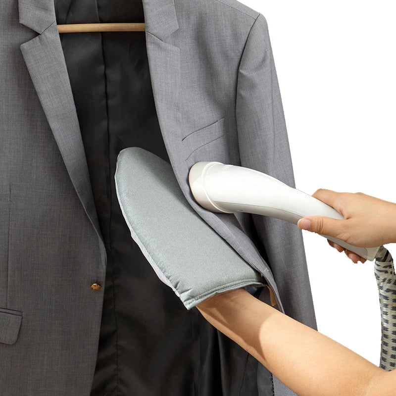 Washable Mini Ironing Board with Anti-Scald Gloves & Heat-Resistant Pad Cover
