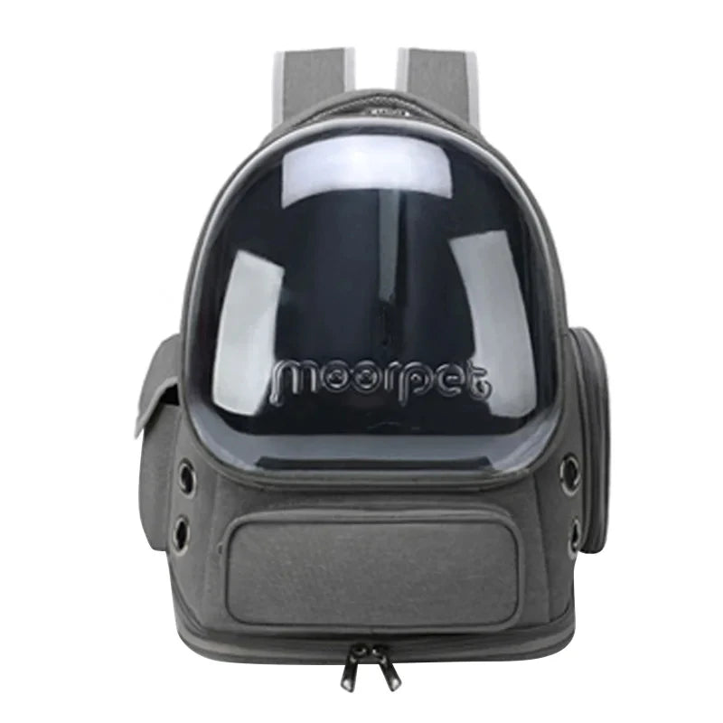Transparent Pet Cat Carrier Backpack – Breathable Travel Bag for Cats & Small Dogs