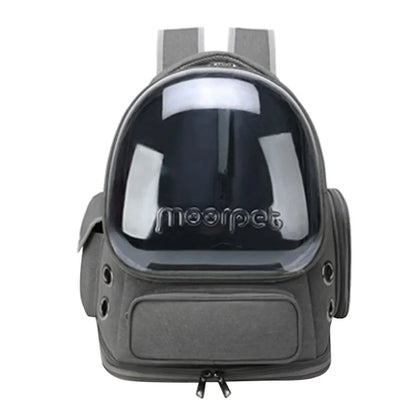 Transparent Pet Cat Carrier Backpack – Breathable Travel Bag for Cats & Small Dogs