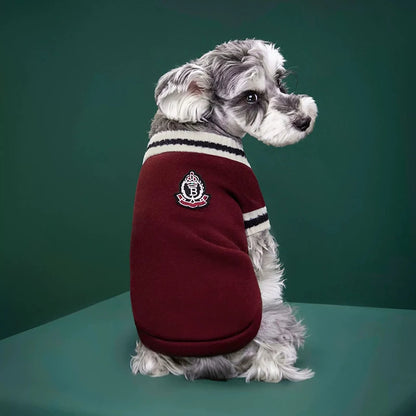 Pet Cat & Dog Christmas Sweater – Autumn/Winter Pullover for Small Dogs & Kittens