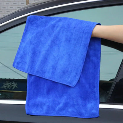 1-20Pcs Microfiber Towels for Car Wash, Drying, and Household Cleaning Cloths