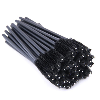 CNK Disposable Eyelash Brushes – 5/50 Pcs Mascara Wands Applicator Spoolers for Makeup