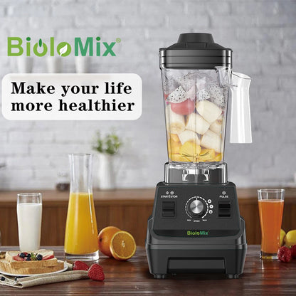 BioloMix Mini Pro 1800W Smoothie Blender with 1.8L & 0.6L Jars, BPA Free