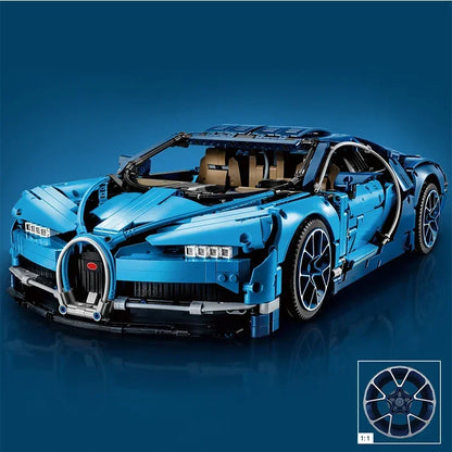 2025 3599PCS Bugatti Chiron Super Sport Racing Car Building Blocks