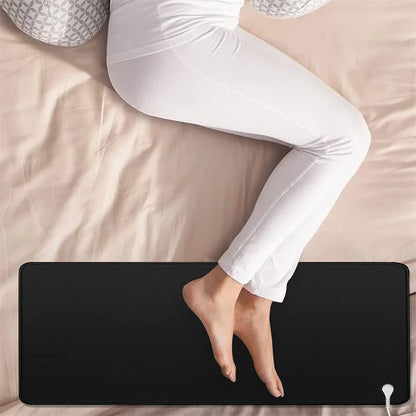 Anxiety Relief & Better Sleep Earthing Wristband Soft PU Grounding Mat