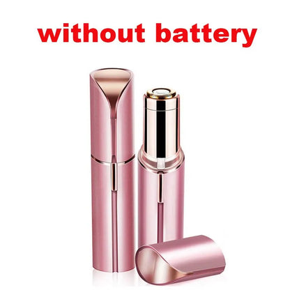 Portable Lipstick Electric Hair Remover for Women Painless Facial Shaver Tool