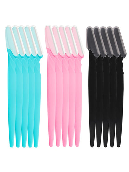 Eyebrow Razor Set – Multipurpose Face Razors for Women & Men, Dermaplaning Shaver Tool