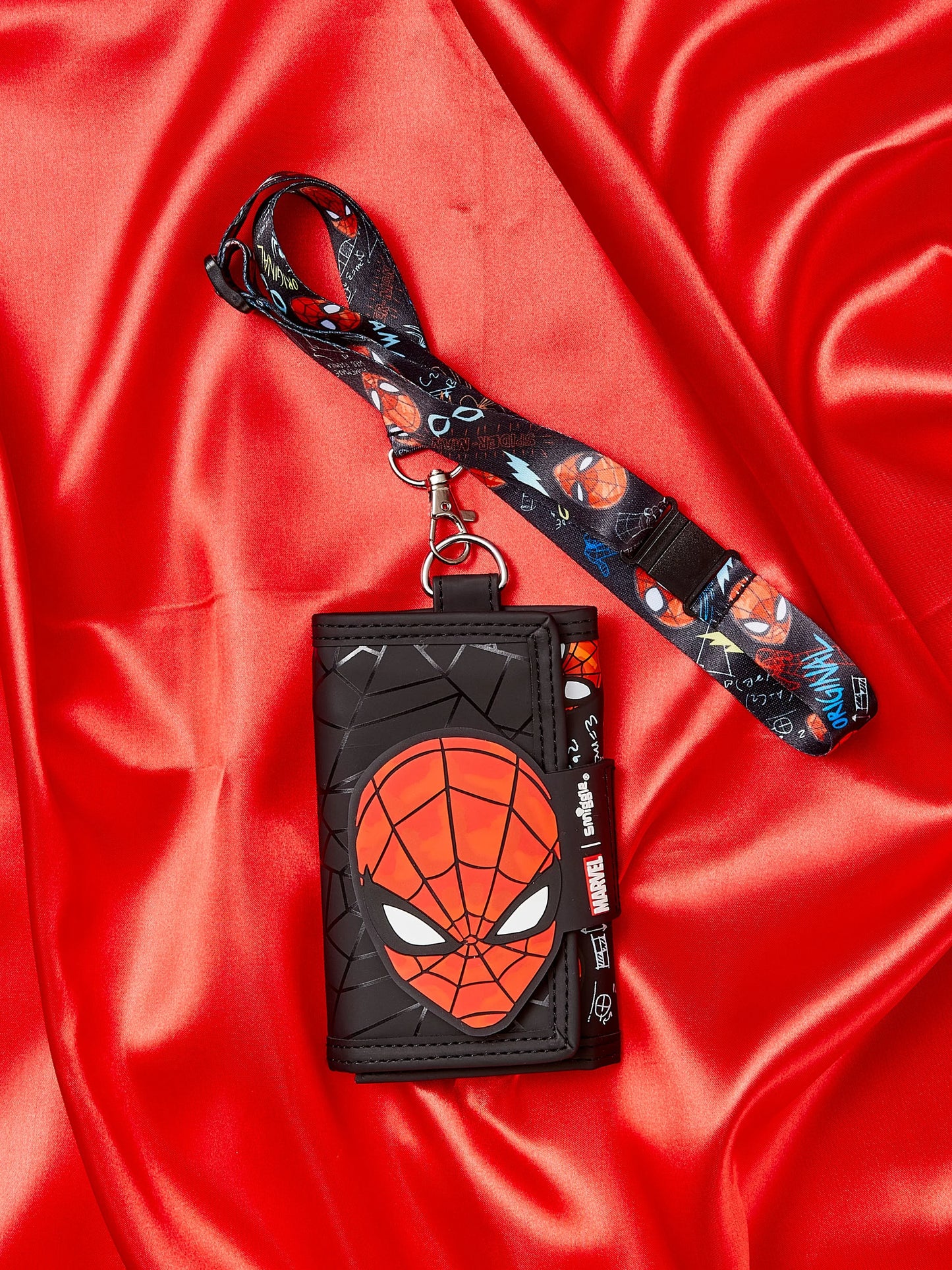 Smiggle Spider-Man School Set – Backpack, Lunch Bag, Wallet, Pencil Box & Water Cup