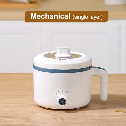 Mini Electric Rice Cooker & Multicooker for 1-2 People - Hotpot, Soup & More