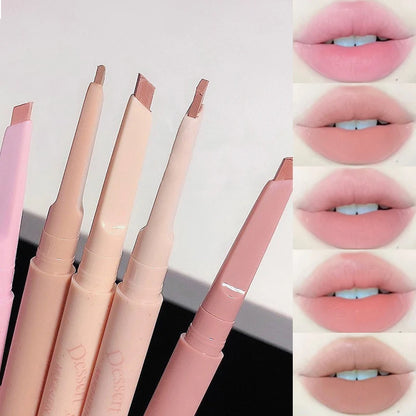 Dessert Lip Liner – Automatic Rotating Waterproof & Long-Lasting Lipstick Pen