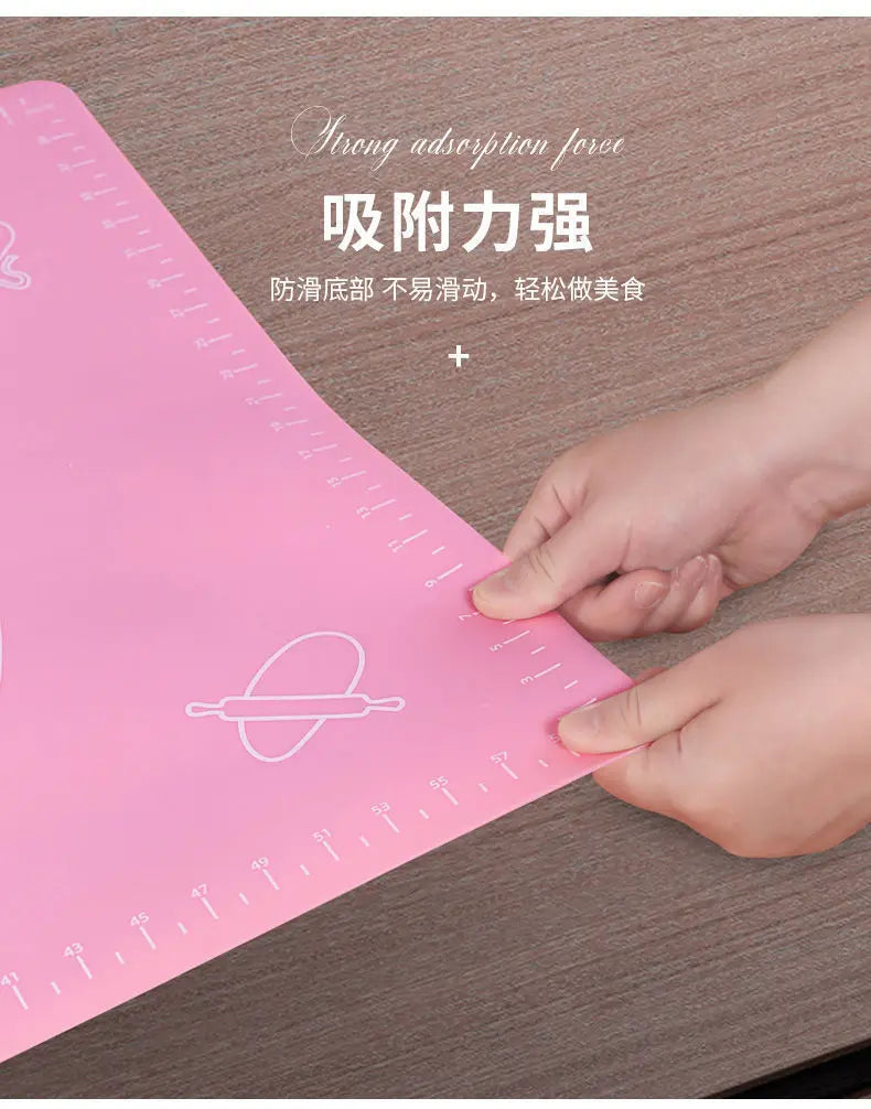 Silicone Baking Mat Set for Pizza & Pastry Kneading Cooking Tools