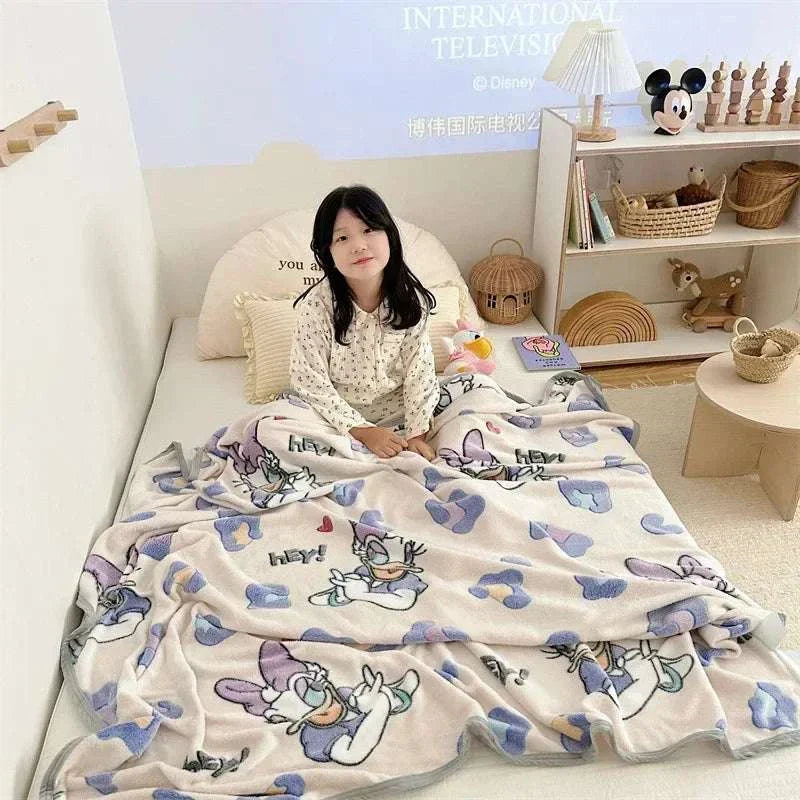 Disney Snowflake Plush Receiving Blanket