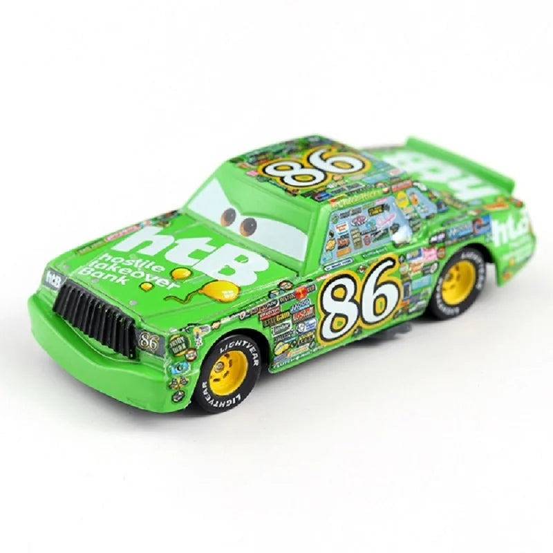 Disney Pixar Cars 2 Lightning McQueen Mini Diecast Racing Car Dinoco Racers Collection for Kids