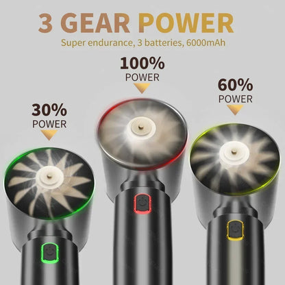 CENRR 998000PA Mini Cordless Car Vacuum Cleaner, Powerful Handheld Blower for Home & Car