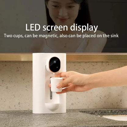 40Ml Wall-Mount Automatic Mouthwash Dispenser Bottle