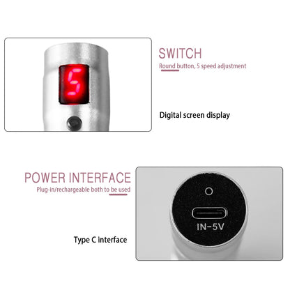 Electric Dr.Imp Wireless Dermapen - Microneedling Device with Nano Needle Cartridge