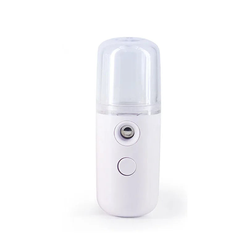 USB Mist Facial Sprayer - Rechargeable Humidifier & Nebulizer for Moisturizing Face Skin Care
