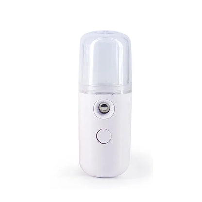 USB Mist Facial Sprayer - Rechargeable Humidifier & Nebulizer for Moisturizing Face Skin Care