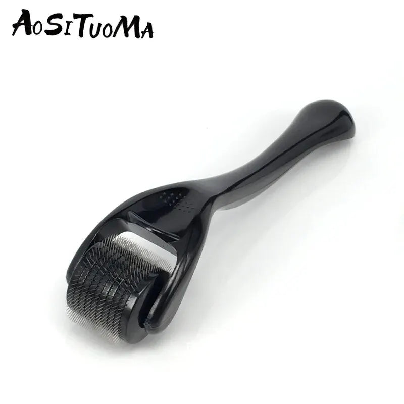Microneedle Derma Roller - Microneedling Tool for Skin, Facial, Hair & Beard Care (For Women & Men)