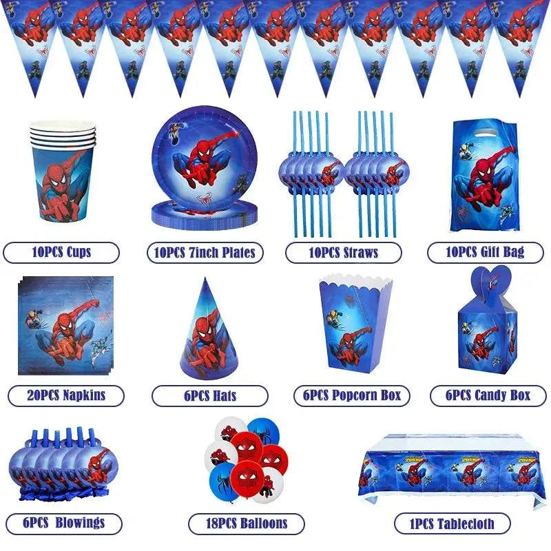 Spiderman birthday party