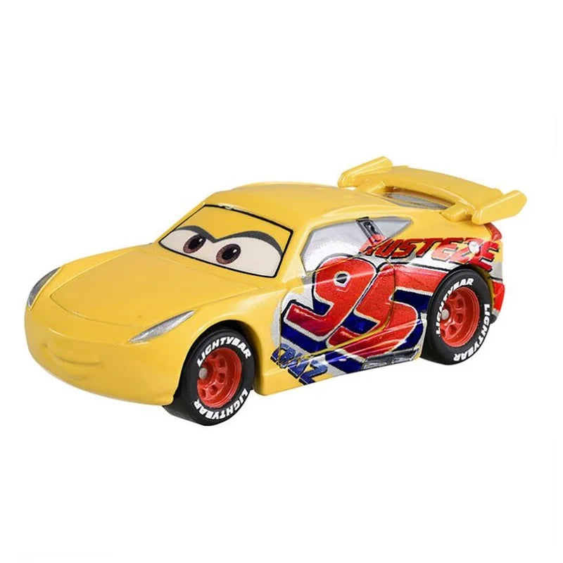 Disney Pixar Cars 2 Lightning McQueen Mini Diecast Racing Car Dinoco Racers Collection for Kids