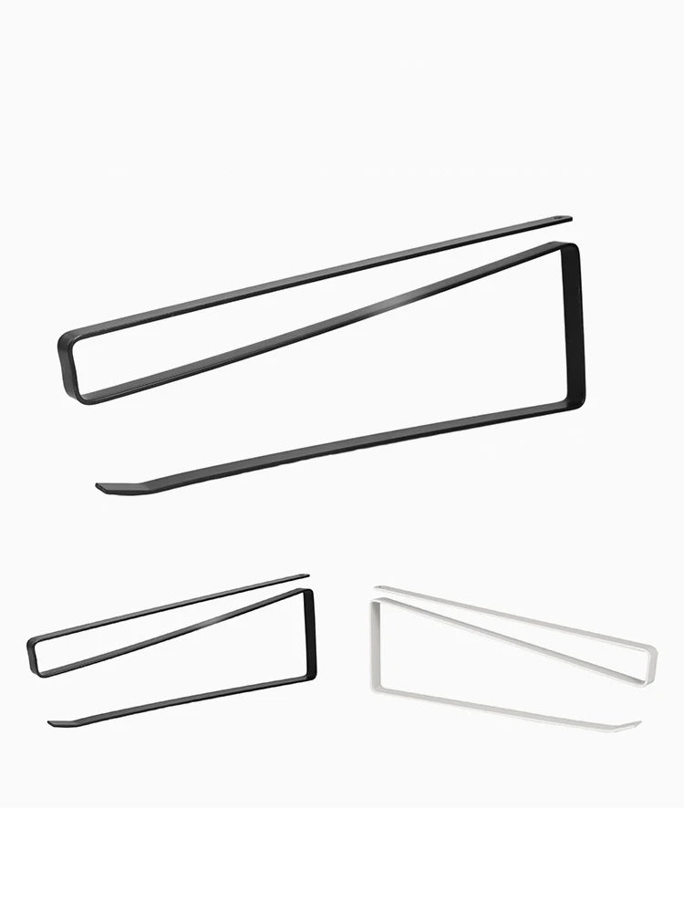 Hanging Kitchen Paper Towel Rack - Roll Paper, Plastic Wrap & Rag Organizer for Kitchen, Cabinets, Bathroom