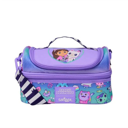 New Australia Genuine Smiggle School Bag Set for Girls with Pencil Box, Water Cup & Meal Bag